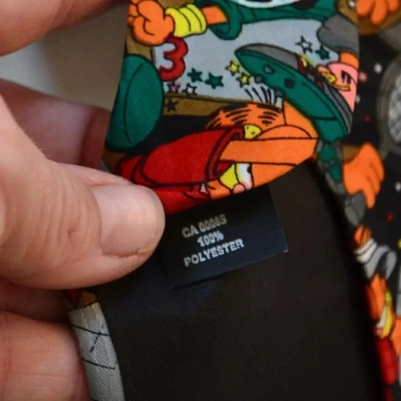 Host Pick!  Vtg Garfield Sports Tie - Picture 4 of 6